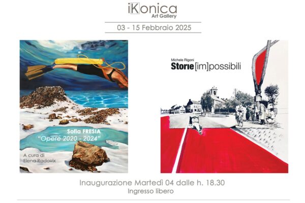 Sofia Fresia, Michel Rigoni - Mostra iKonica Art Gallery