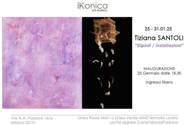 Tiziana Santoli - Mostra iKonica Art Gallery
