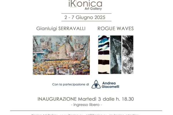 Bipersonale G. Serravalli, R. Waves "Coesistenzialismo" - Mostra iKonica Art Gallery