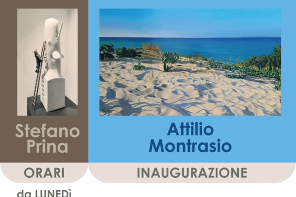Stefano PRINA, Attilio MONTRASIO - Mostra iKonica Art Gallery