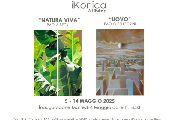 Bipersonale Paola Beck, Paolo Pellegrini - Mostra iKonica Art Gallery
