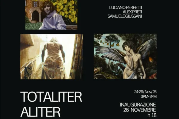 "Totaliter Aliter": L. PERFETTI, A. PRETI, S. GIUSSANI - Mostra iKonica Art Gallery