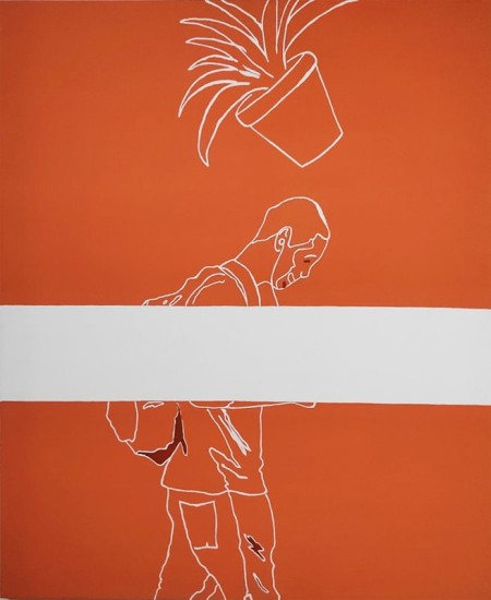 Mariano Domenico Russo Acrilico su tela cm 120x100